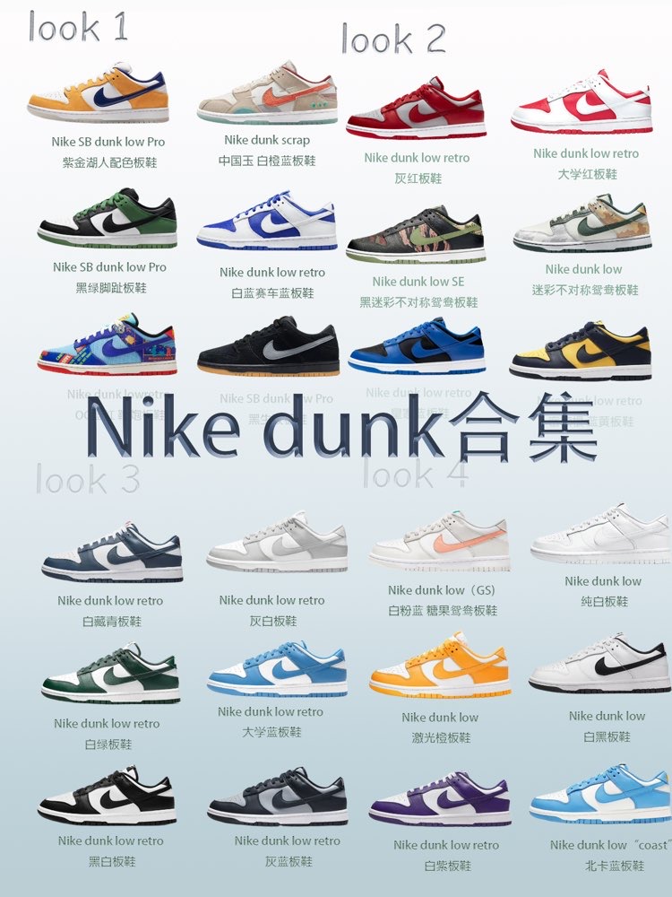 耐克|dunk系列分享