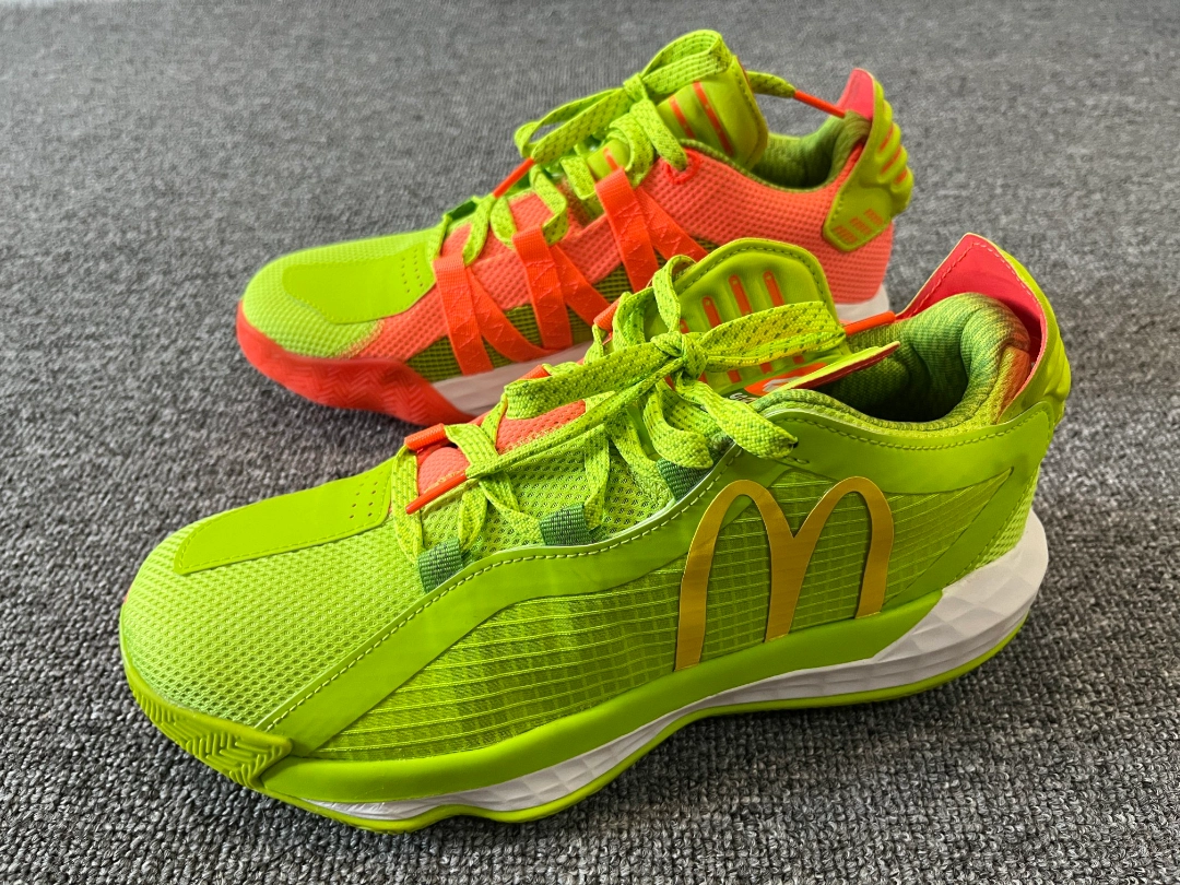 利指导 dame 6 麦当劳联名 酸甜酱配色