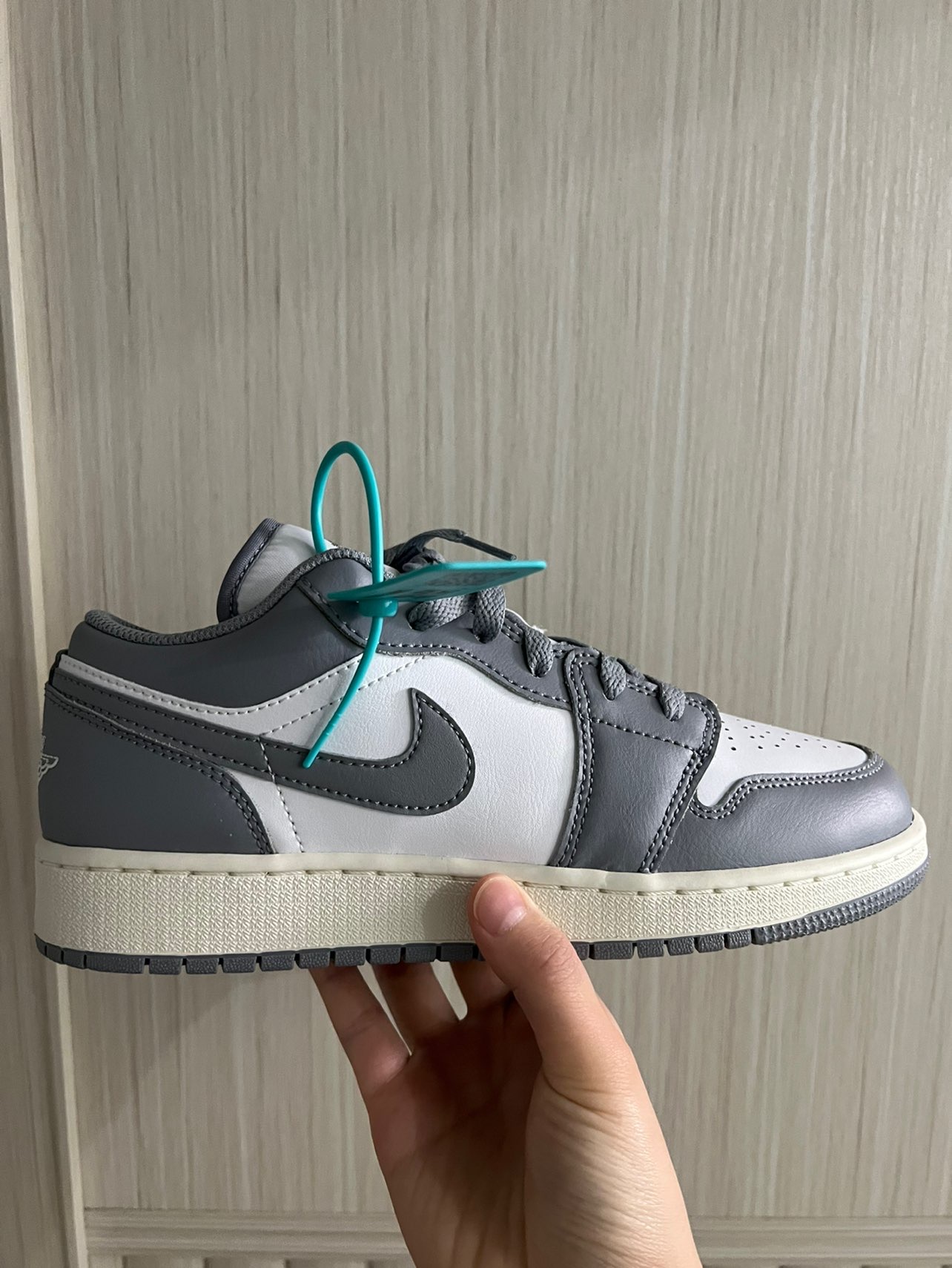 aj1low复古小迪奥灰白色