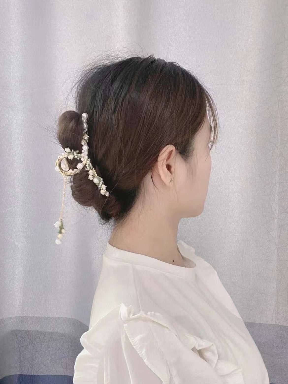 夹头发大号抓夹女韩版夹子网红发卡后脑勺洗澡盘发法式简约女士头饰