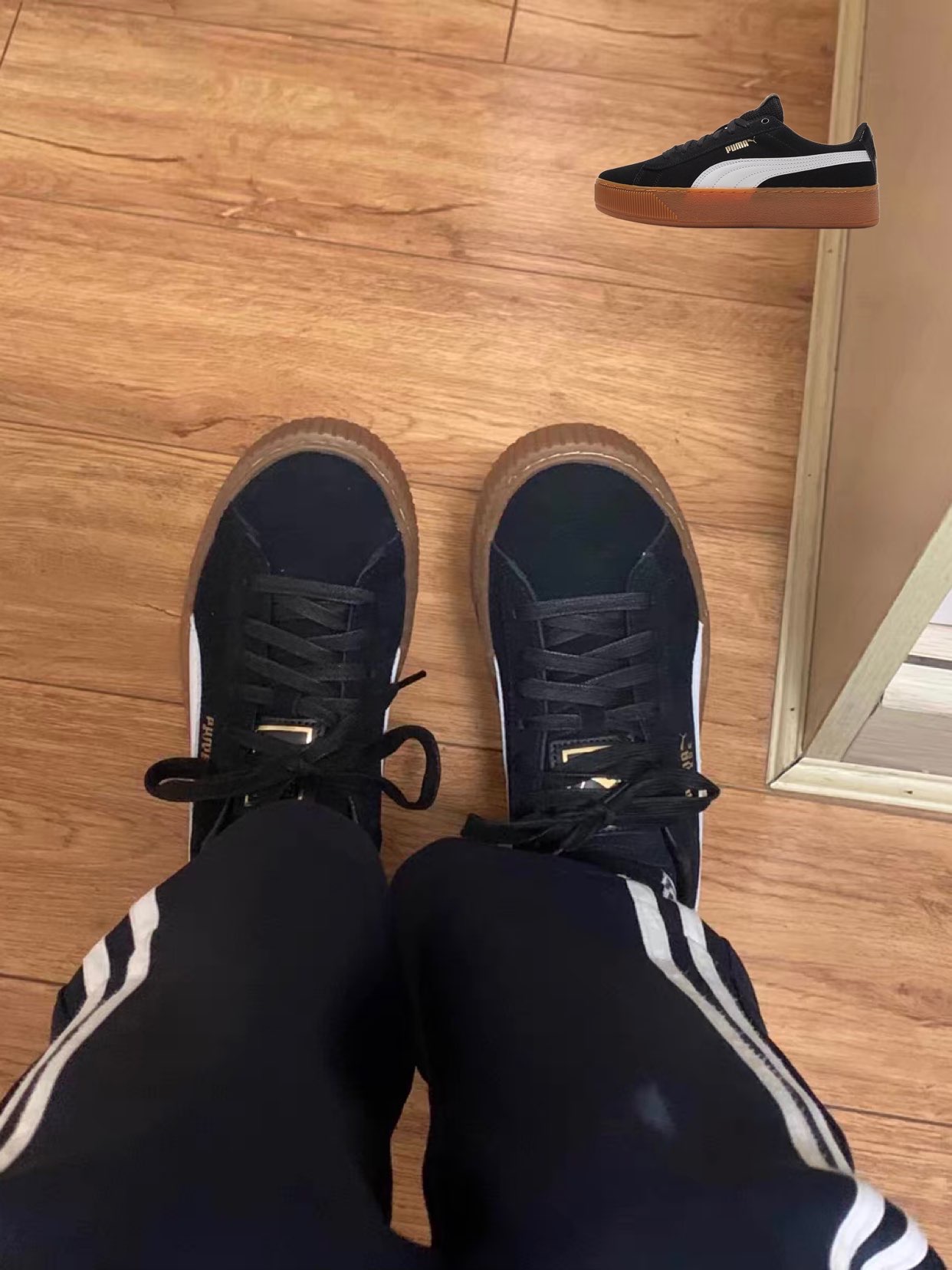 puma彪马厚底板鞋