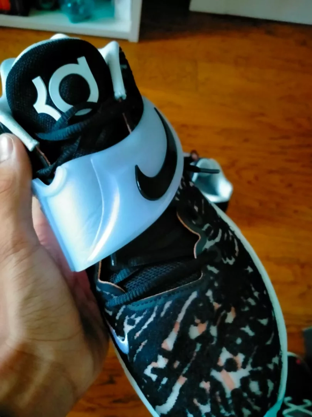 杜兰特 #kd14 很好的一双实战鞋,全掌zoom stroble气垫脚感特别软弹