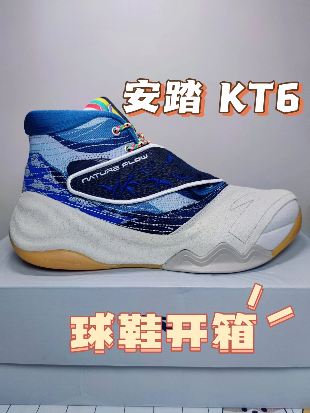 9815 球鞋开箱 安踏 kt6
