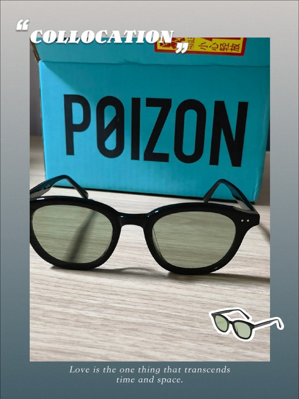 gm lang 太阳眼镜 绿色