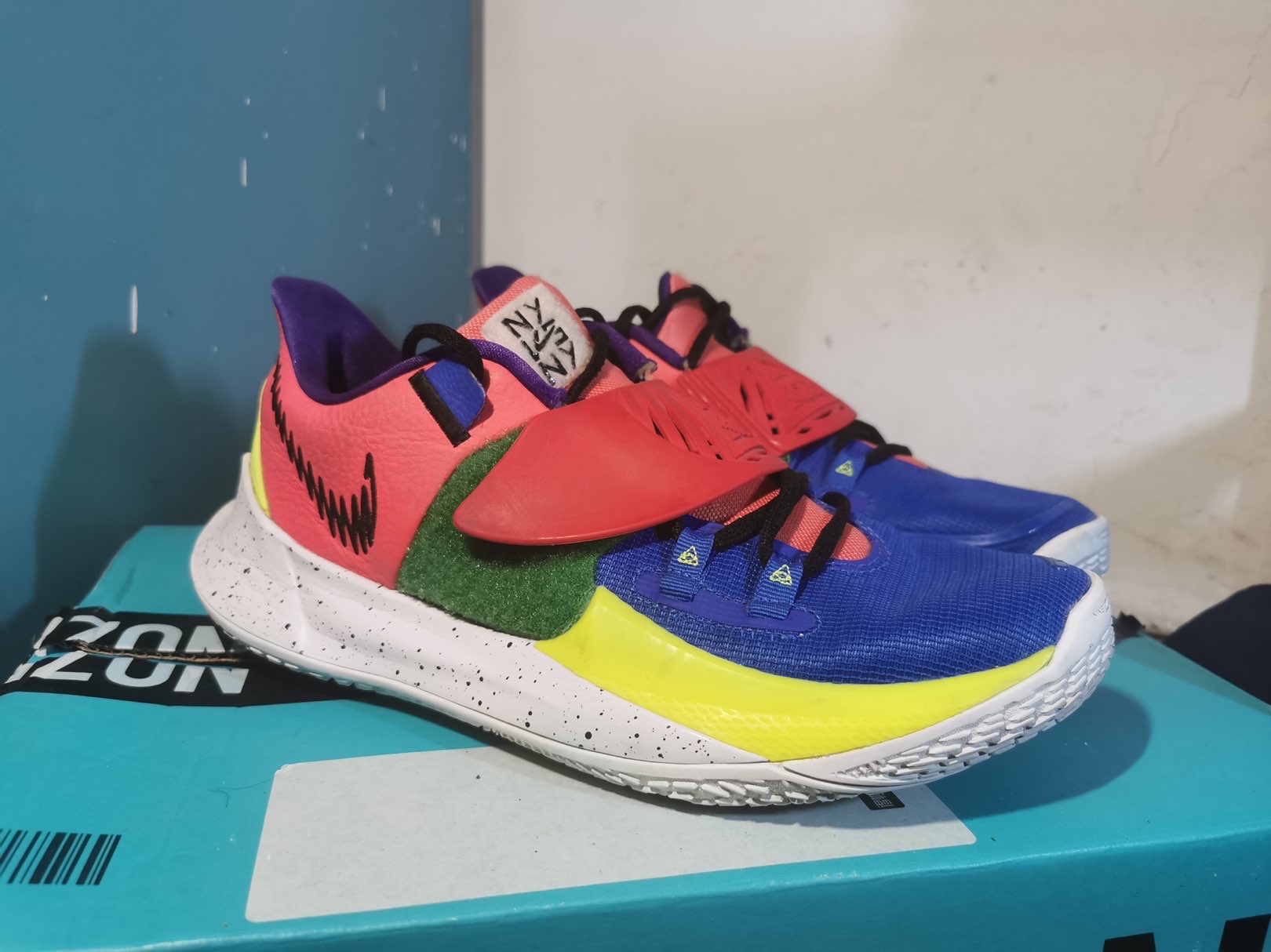 "又一神鞋?"—欧文kyrie low3实战测评打分