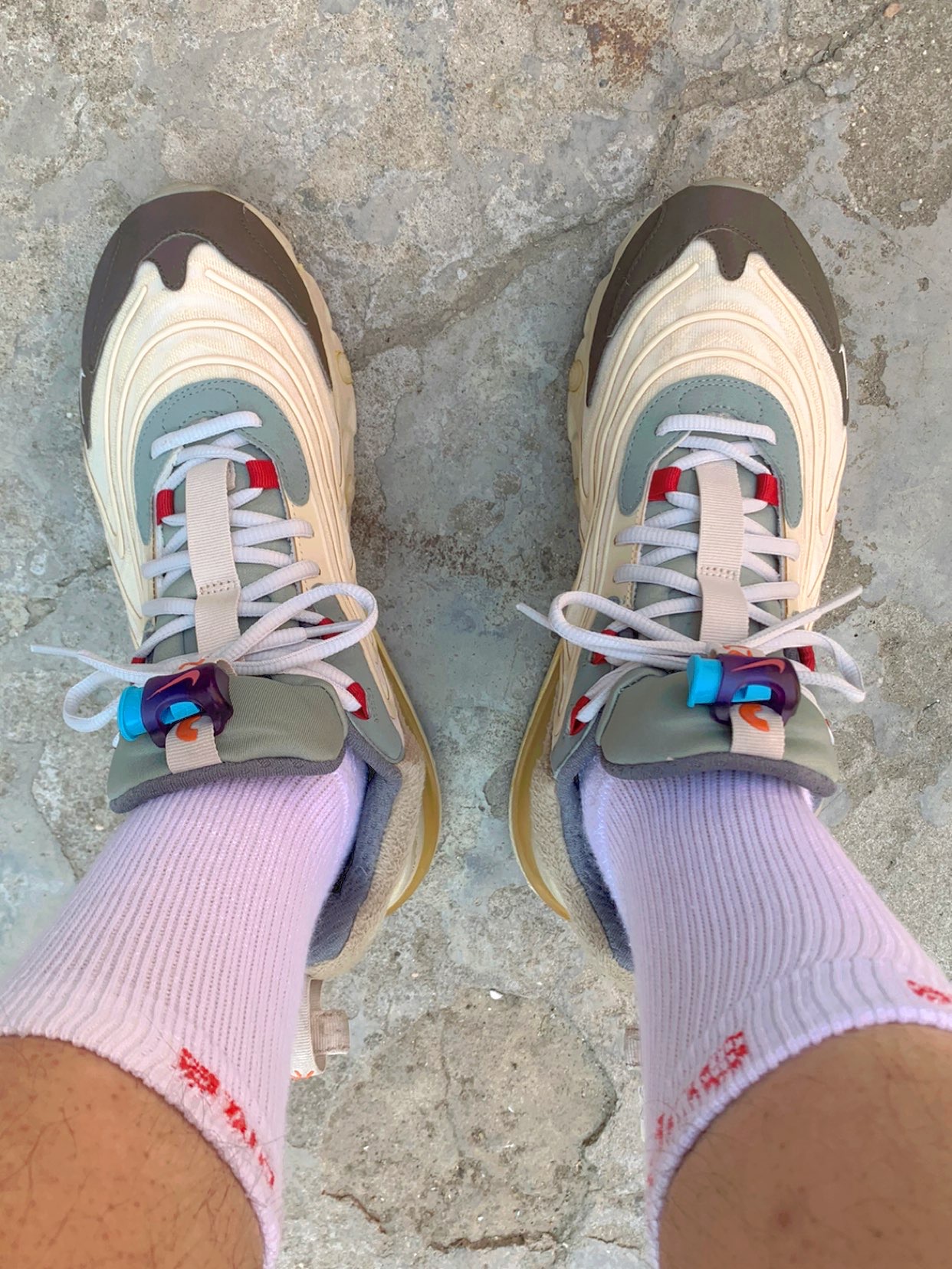 「nike×ts air max 270」仙人掌跑鞋