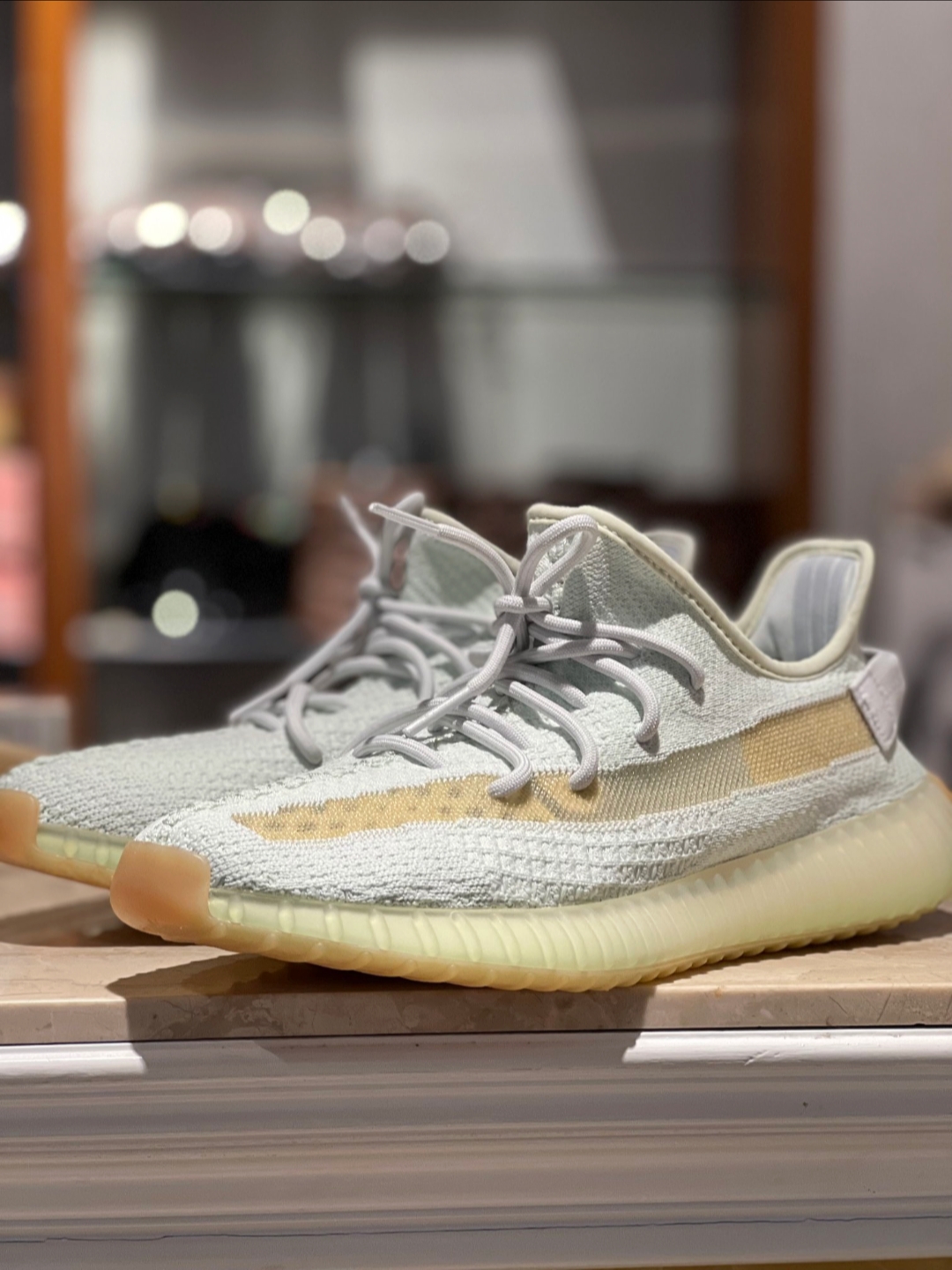 好看到晕掉的yeezy boost 350 v2 薄荷绿