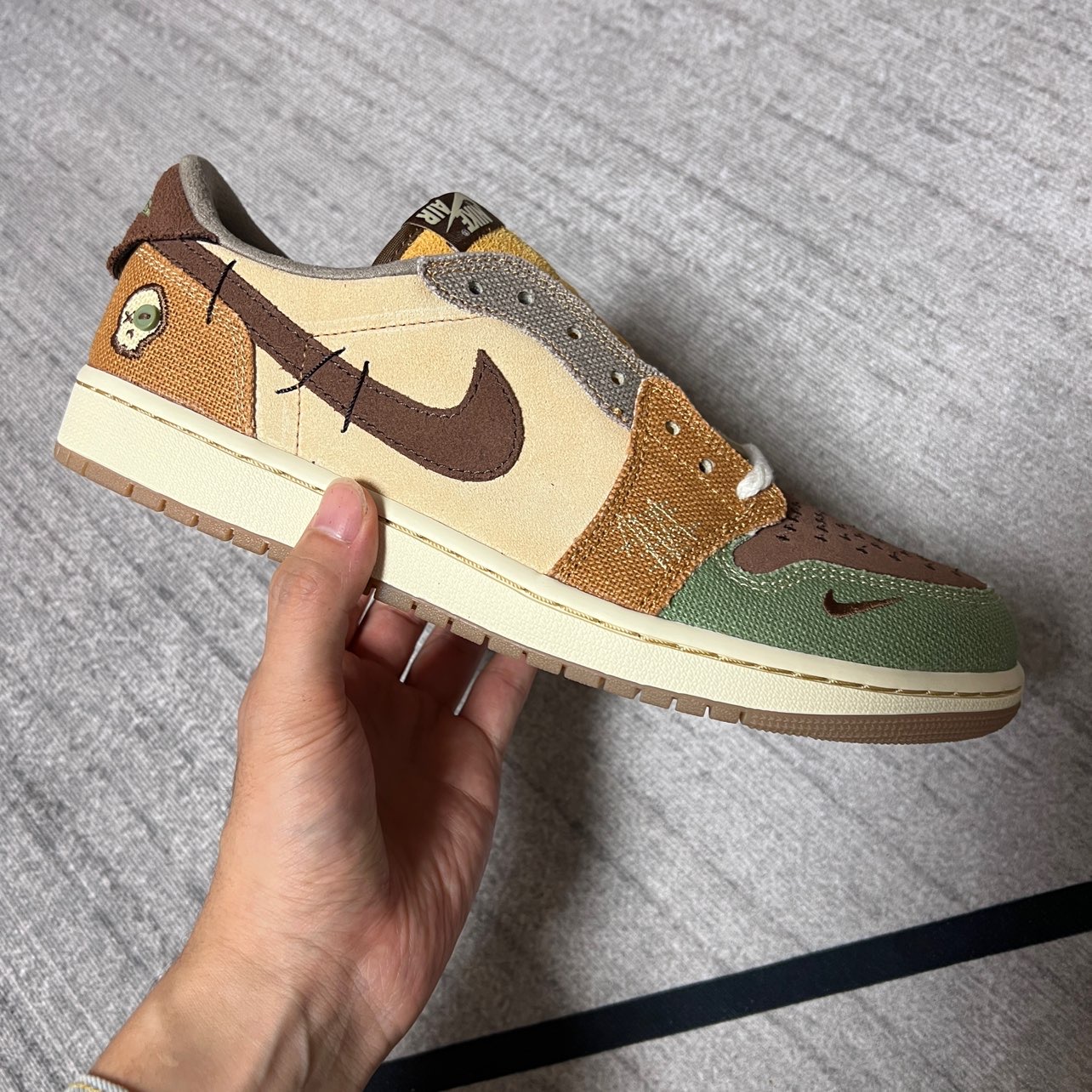 zion 联名aj1low 万圣节