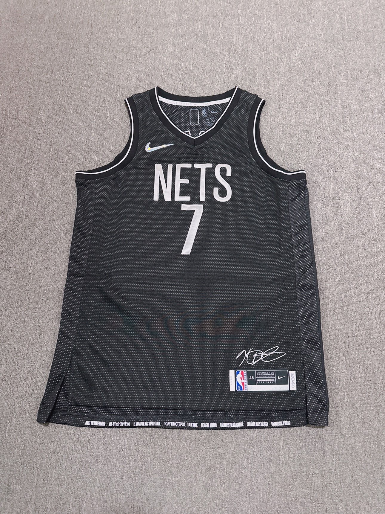 杜兰特mvp版本球衣