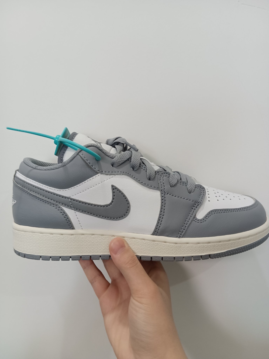 aj1low复古小迪奥灰白色
