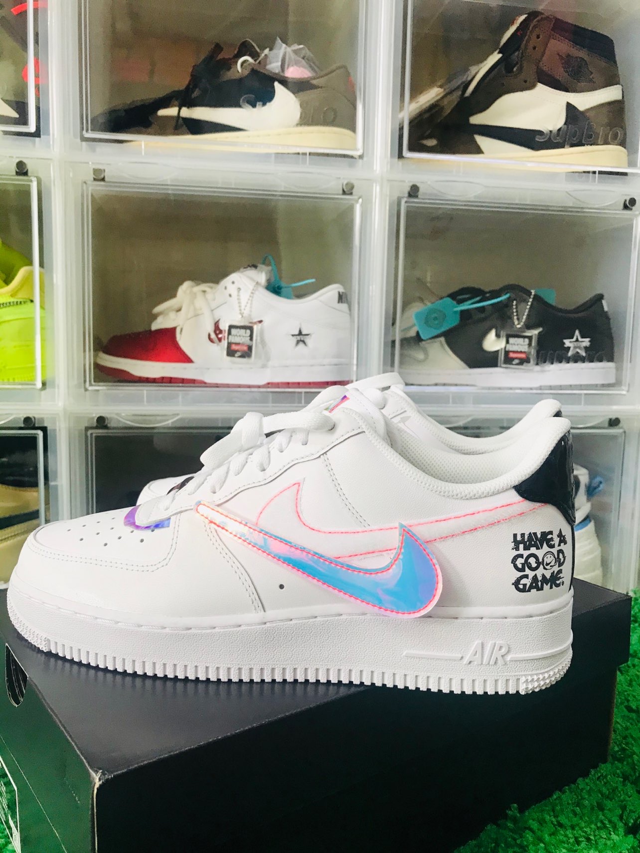 af1空军一号 "英雄联盟"电玩像素鞋