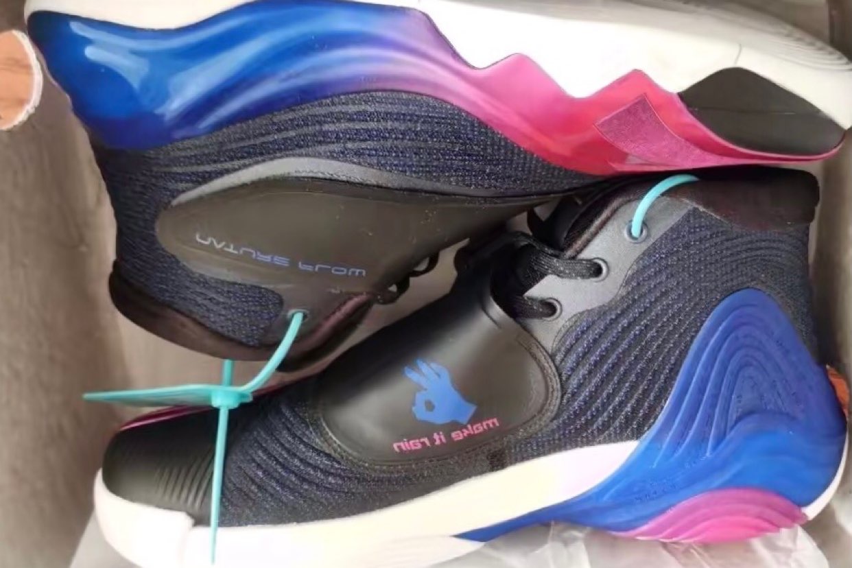 安踏kt6暗夜暴风雨