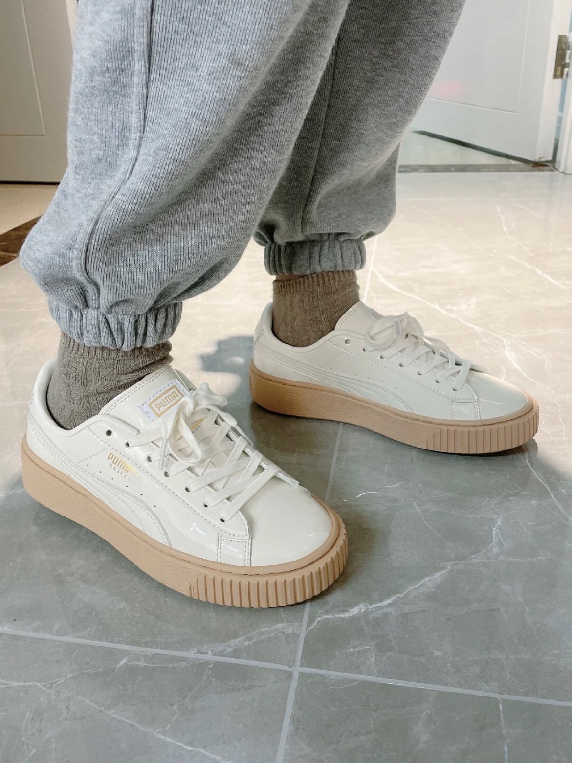 puma彪马厚底板鞋