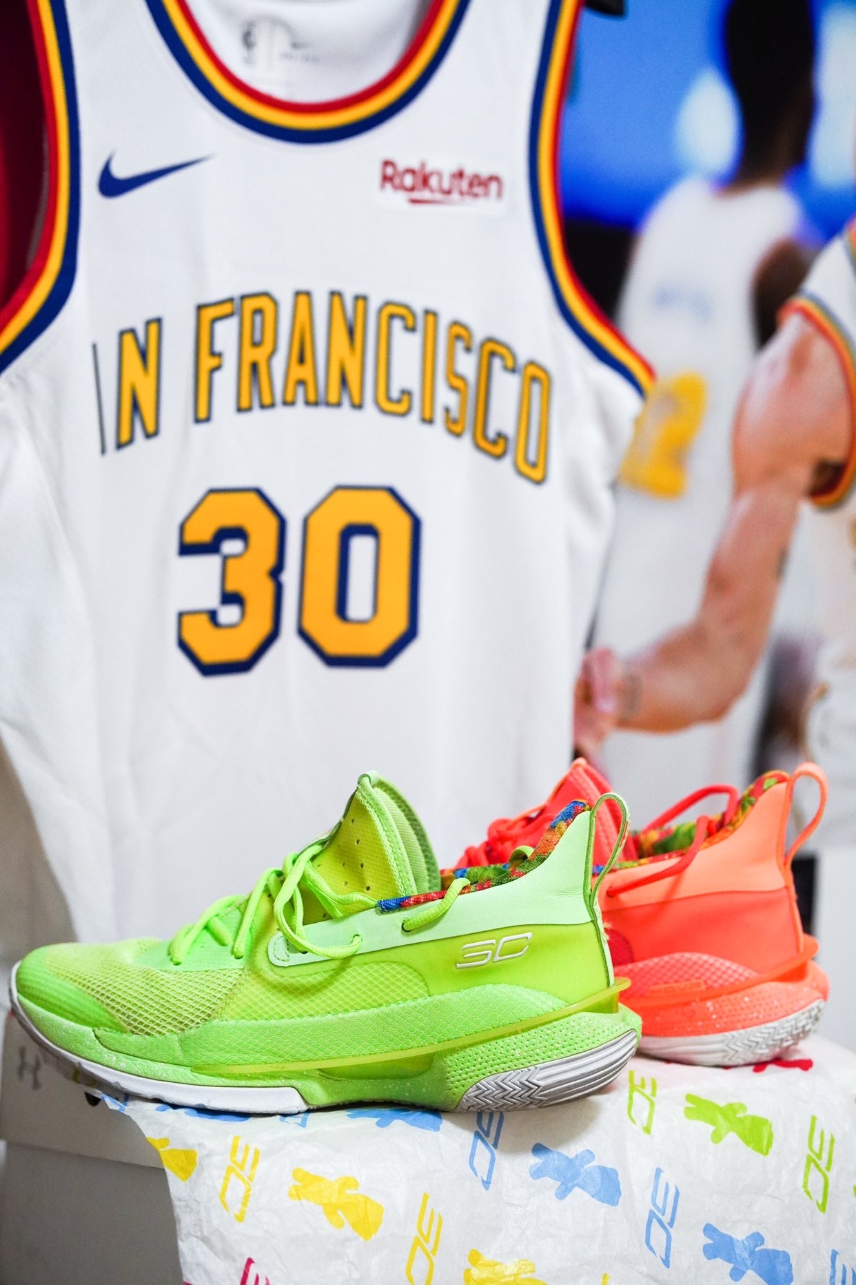 库里系列最强实战鸳鸯配色