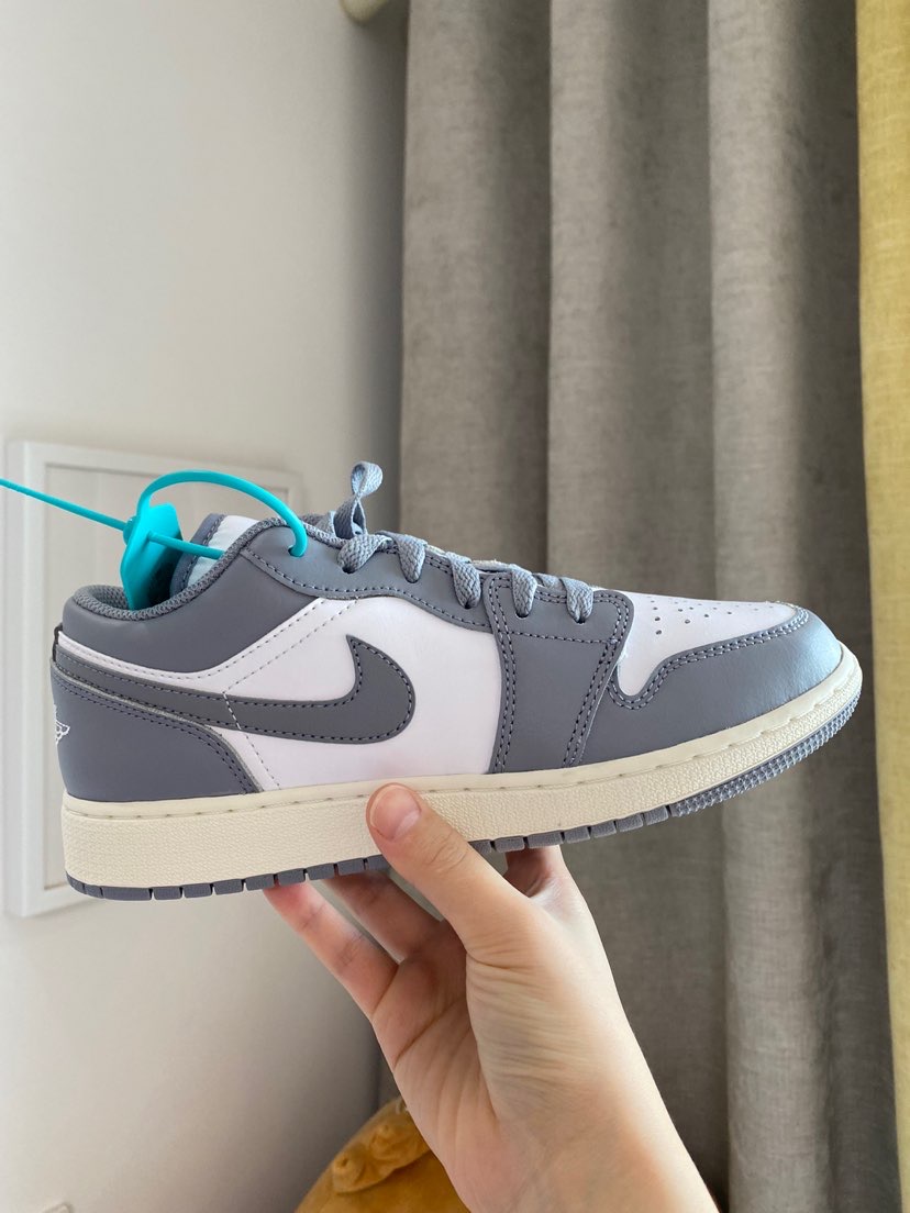 复古小迪奥aj1low灰白
