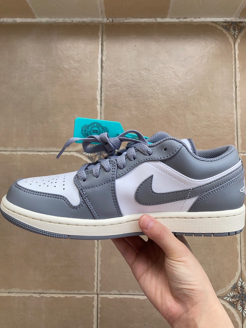 aj1low小迪奥灰白复古