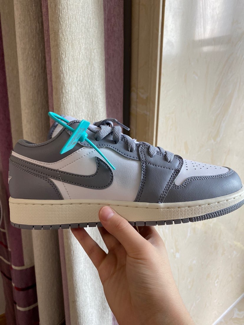aj1low复古灰白色小迪奥