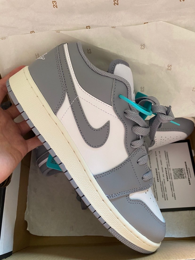 aj1 氧化 白灰 小迪奥