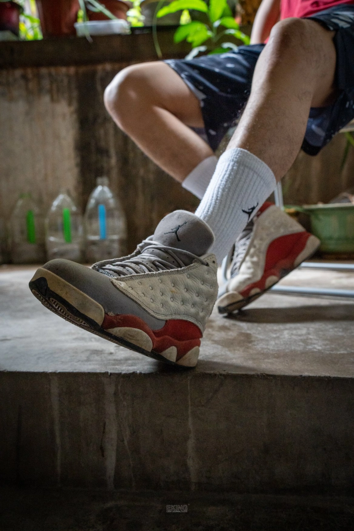 球鞋 | aj13基德红白