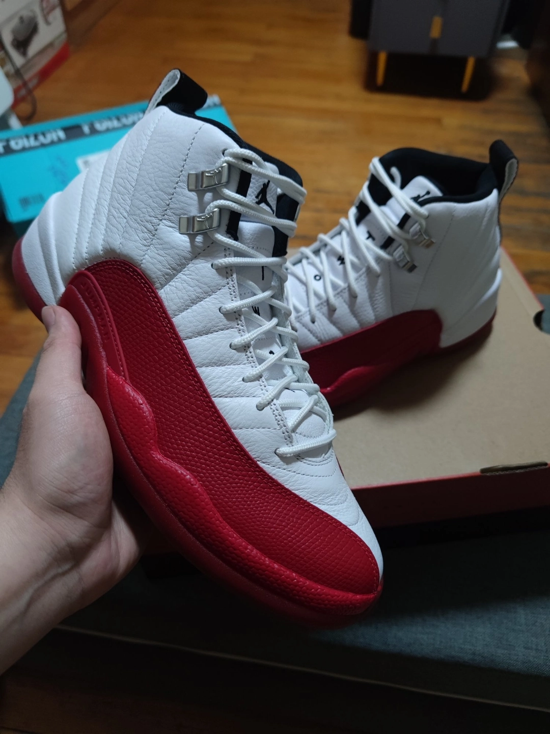 custom review-Air Jordan 12 Retro 'Cherry' 2023