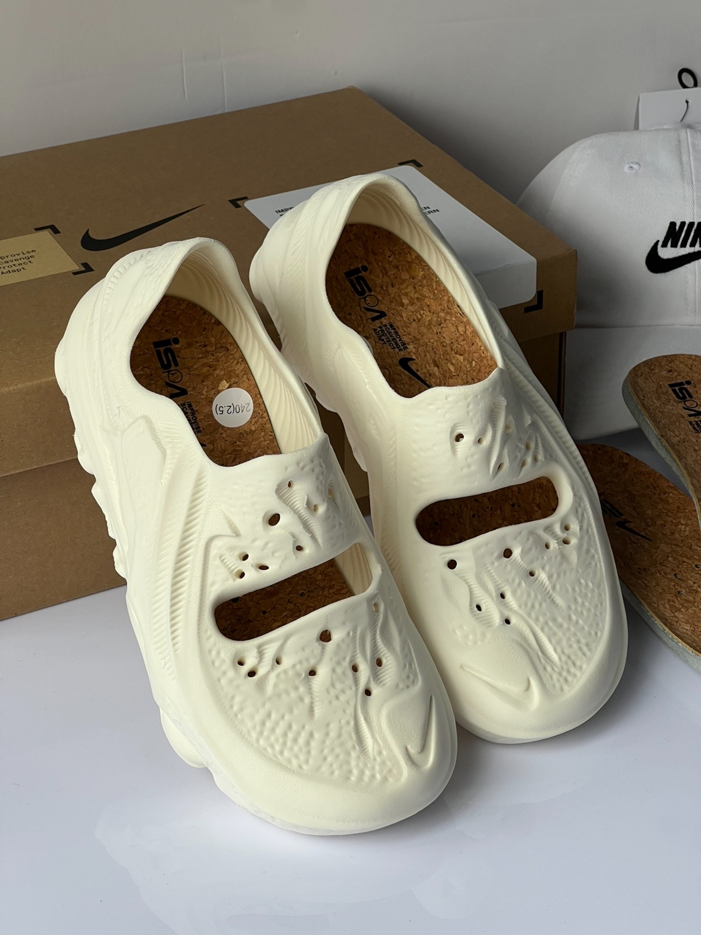 nike|软木塞环保7515洞洞鞋