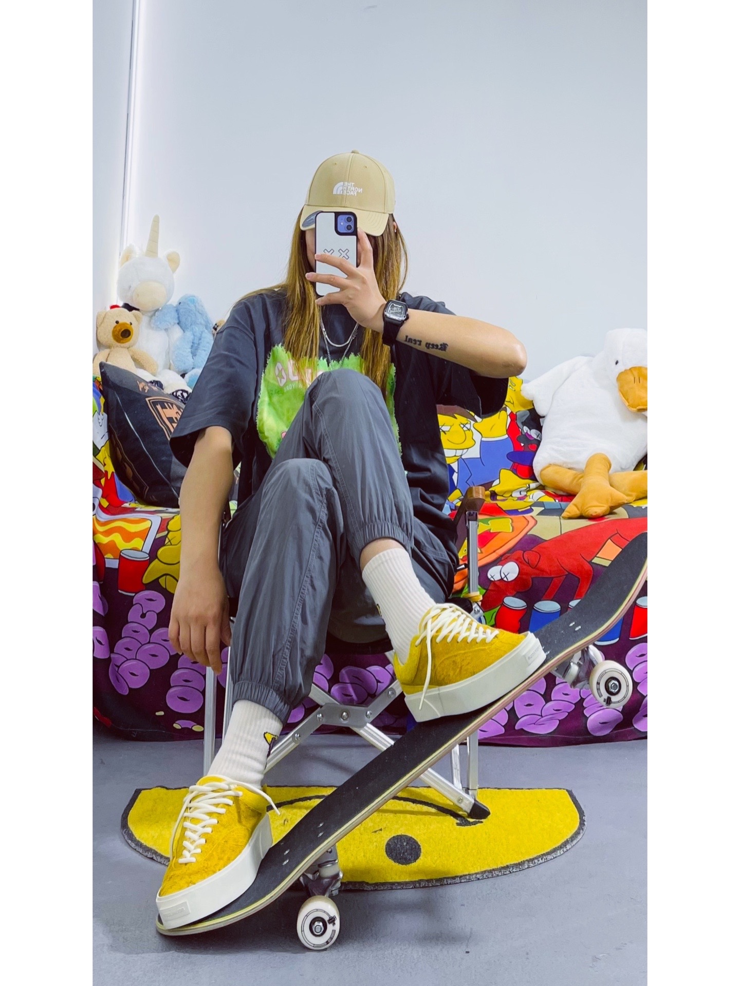 初夏来临 一起玩滑板?吧～
解锁?街头风 我真的超会的
初夏必备