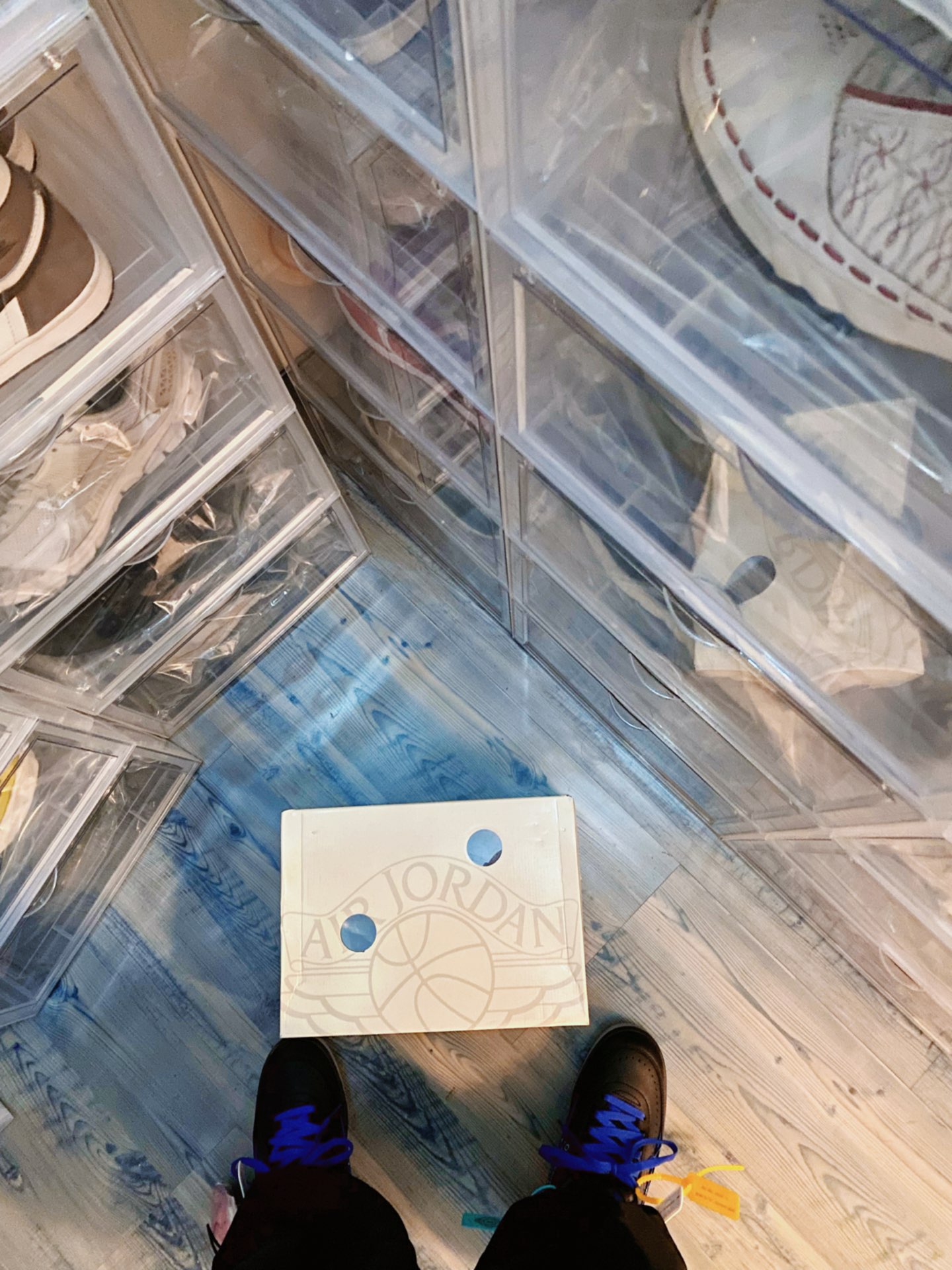custom review-OFF WHITE X Jordan Air Jordan 2 Retro Low Black And Varsity Royal