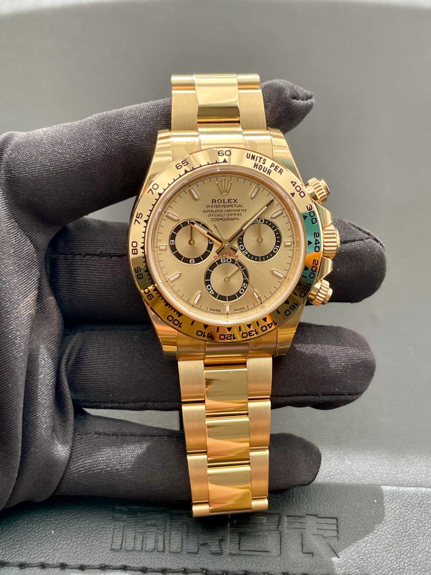 劳力士23年新款黄金迪通拿大黄鱼126508