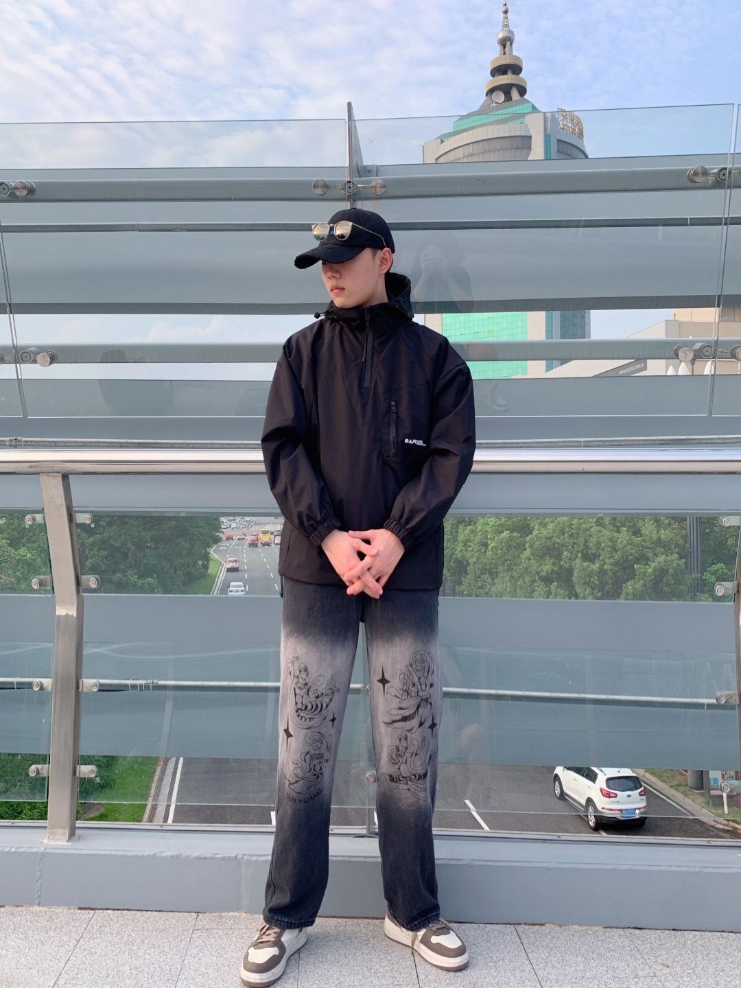 ottd 渐变牛仔裤太帅了