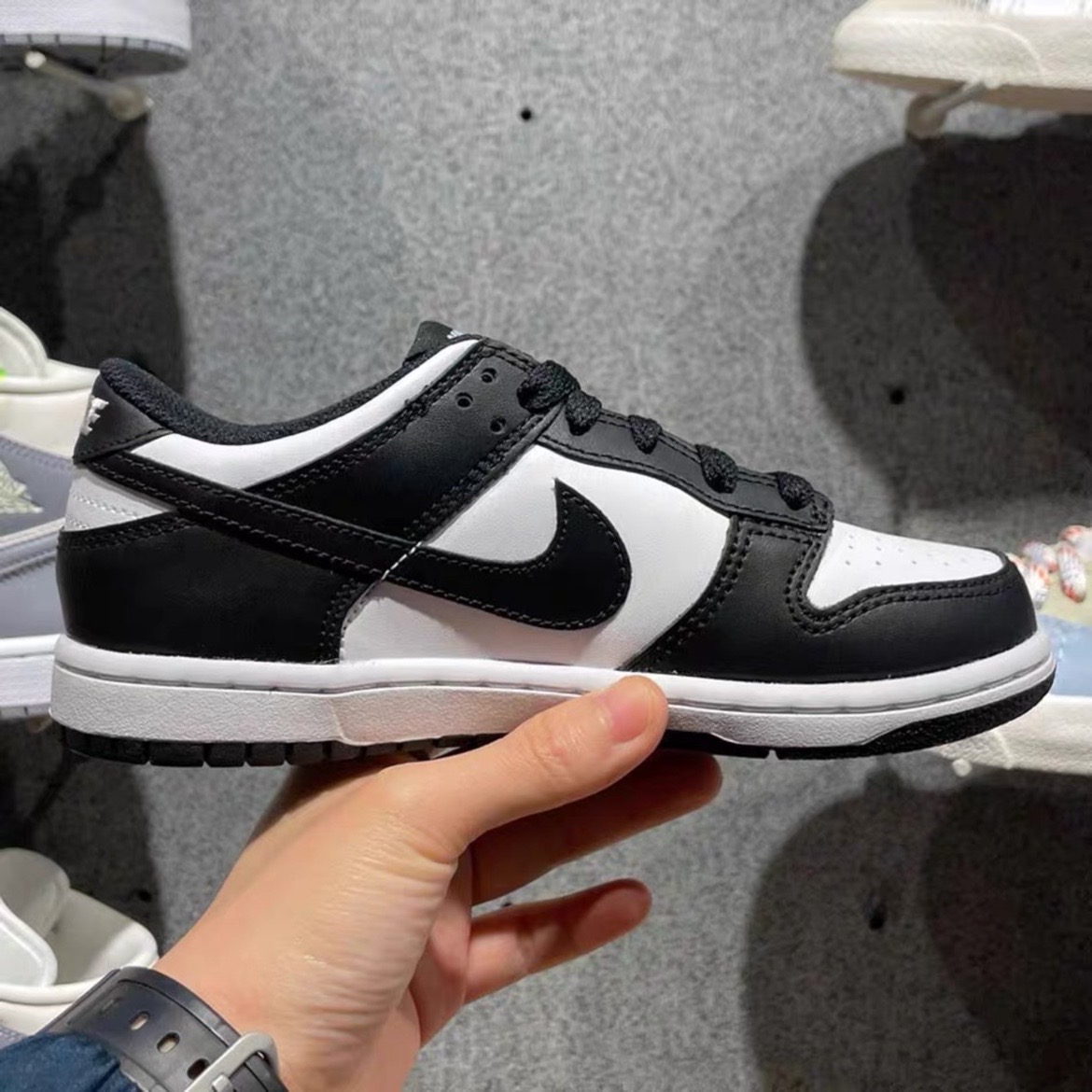 耐克nike dunk low 黑白熊猫男鞋女鞋低帮休闲运动板鞋