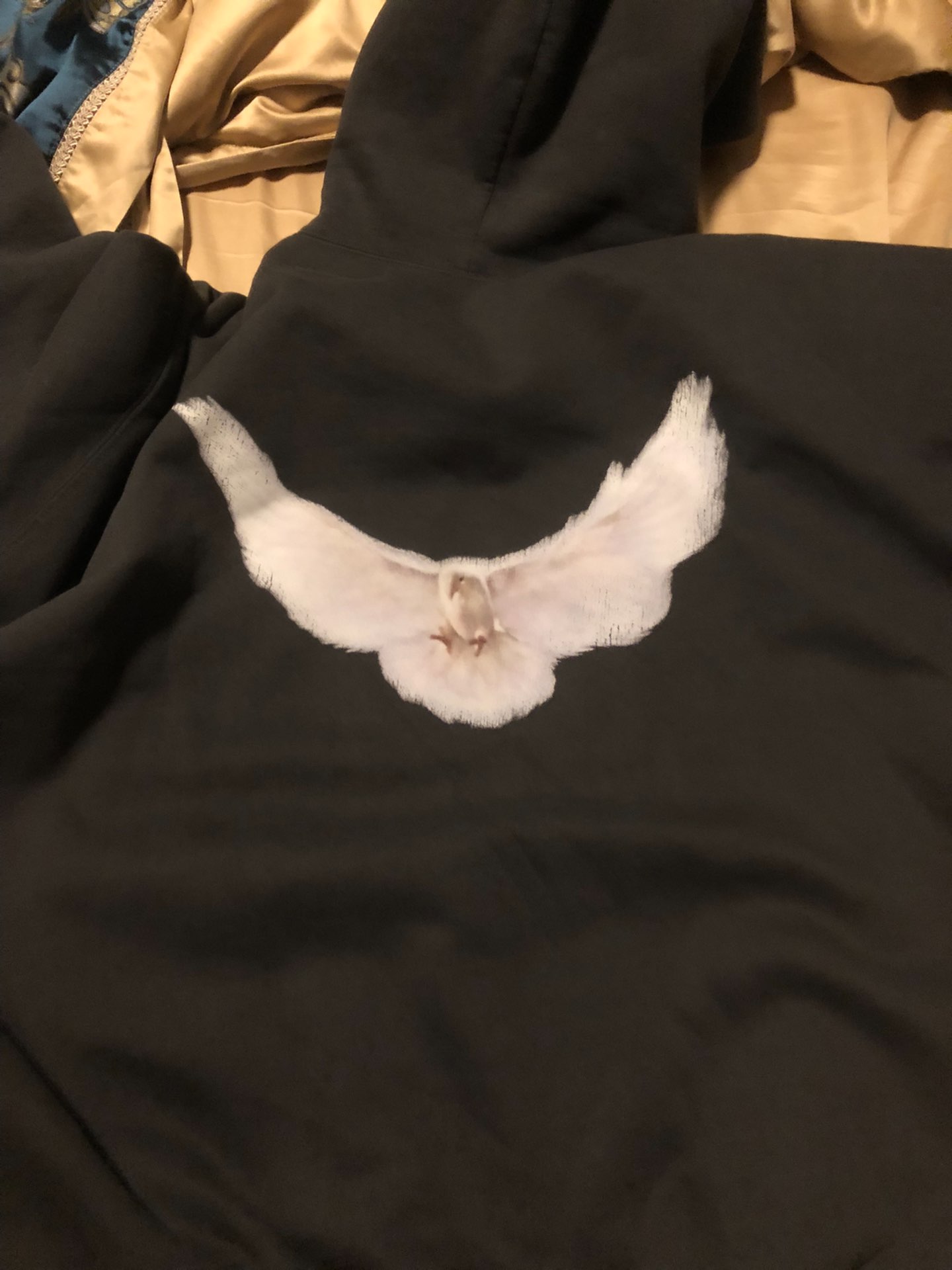 custom review-YEEZY X GAP X Balenciaga Dove Hoodie Dark Grey
