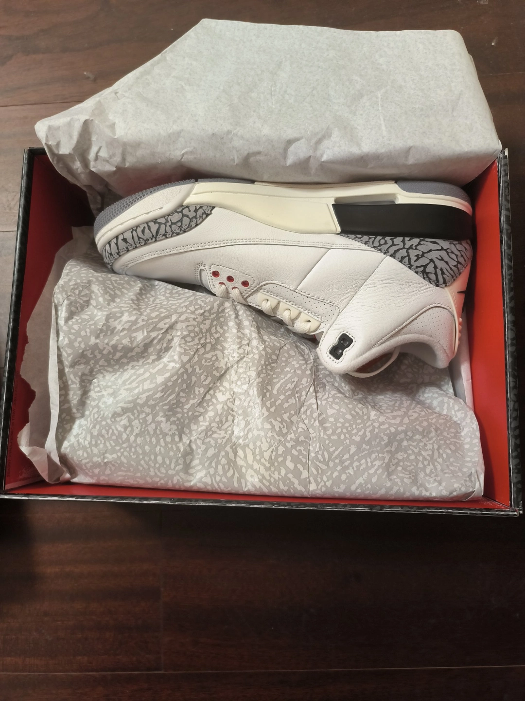 custom review-Jordan 3 Retro White Cement Reimagined
