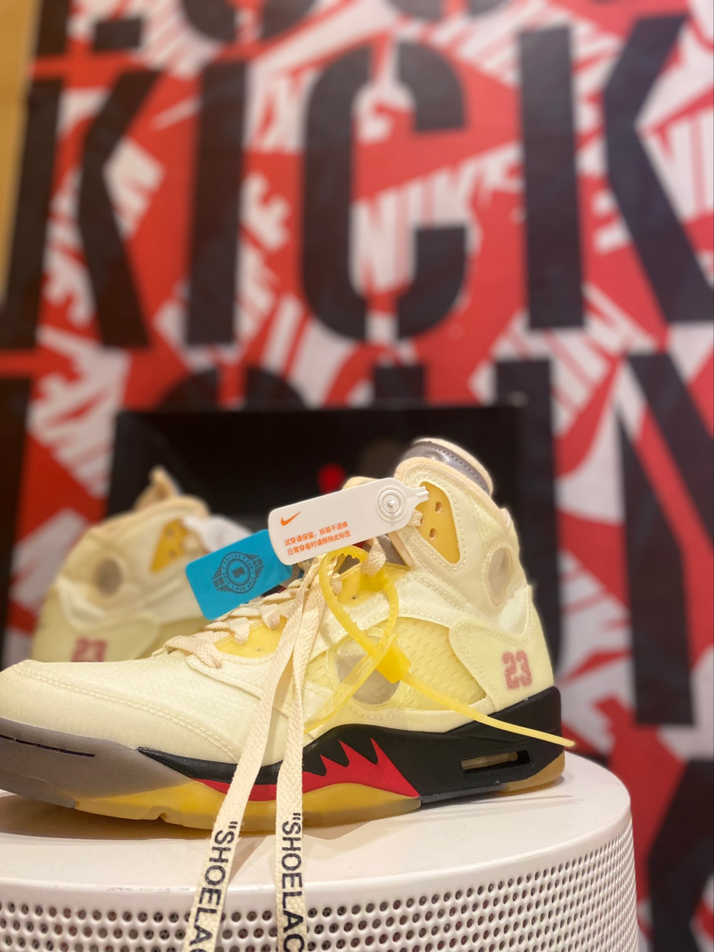 入冬推荐|off-white jordan5 白蝉翼