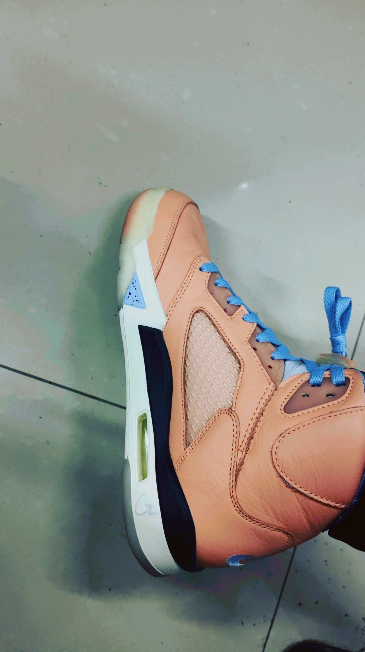 custom review-JORDAN 5 Retro Dj Khaled We The Best Crimson Bliss