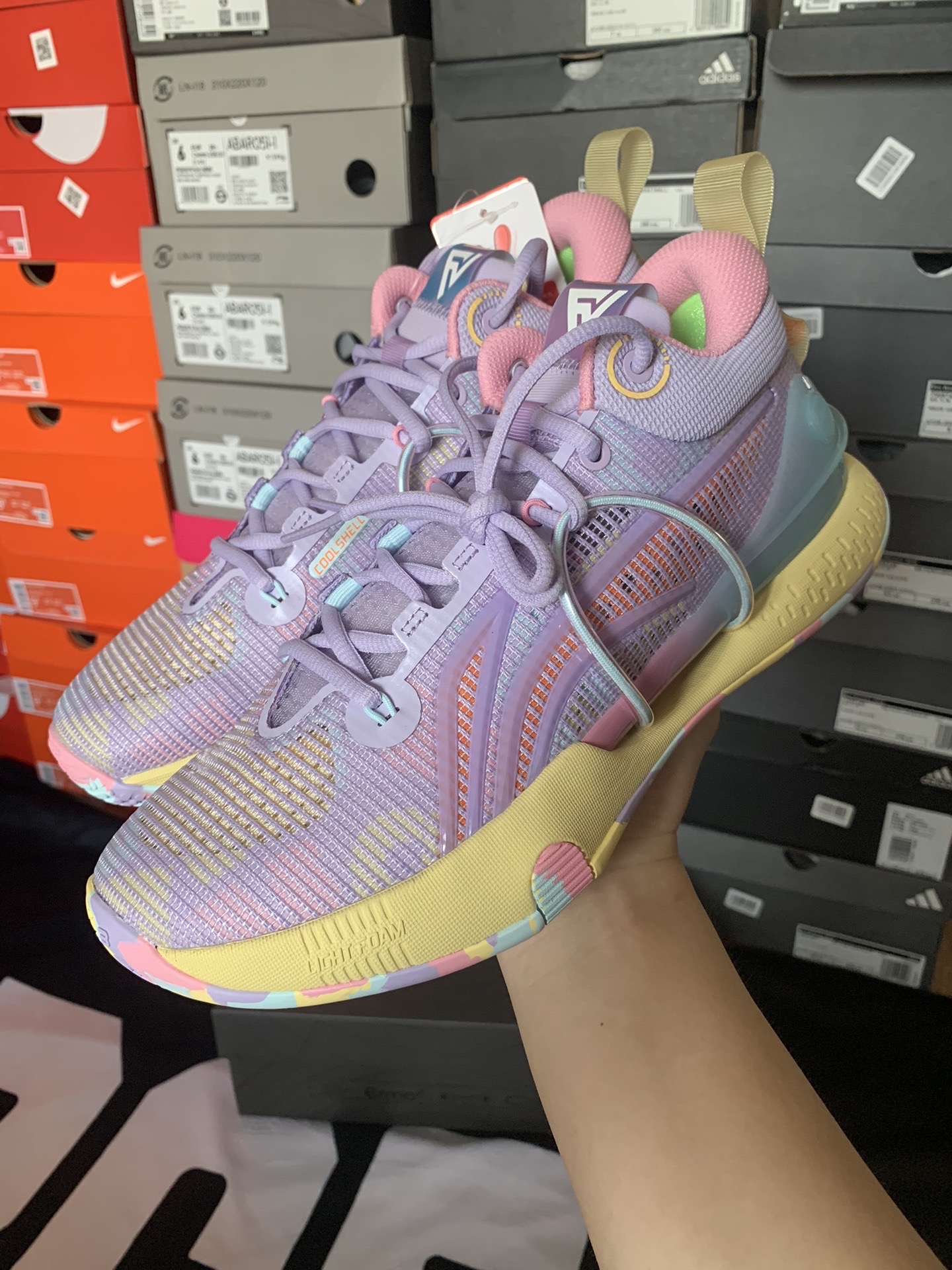 闪击7➕1 夏季版 丁香紫配色