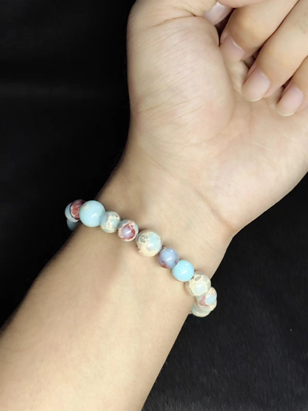 超级美的寿山石手链92