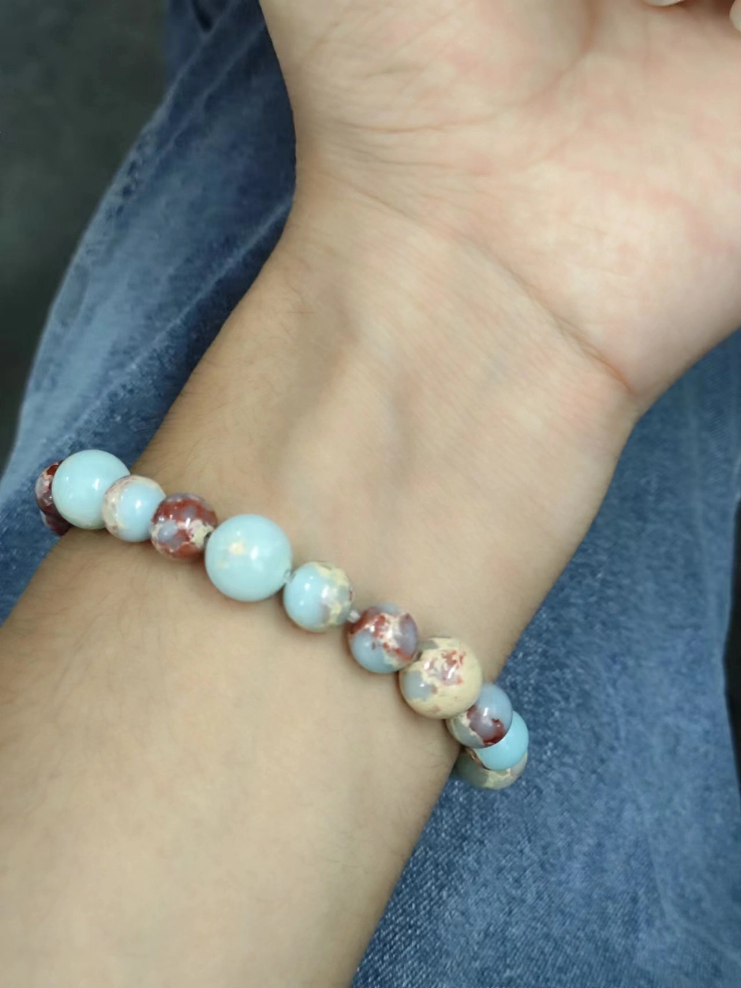 超级美的寿山石手链92