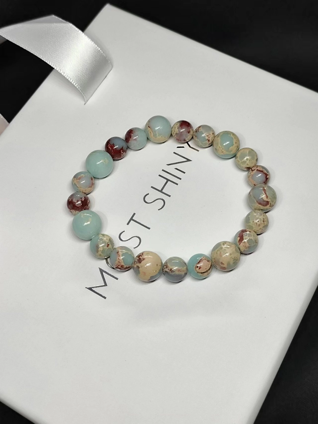 超级美的寿山石手链92