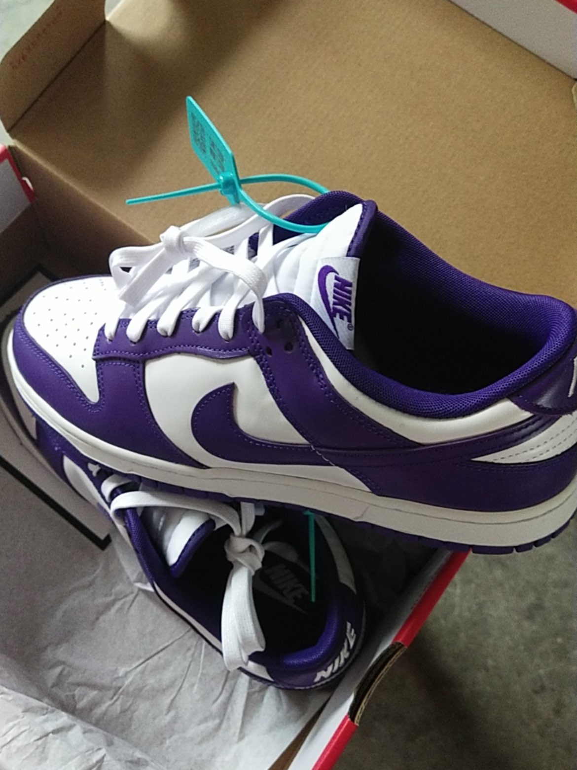 custom review-Nike Dunk Low Championship Court Purple