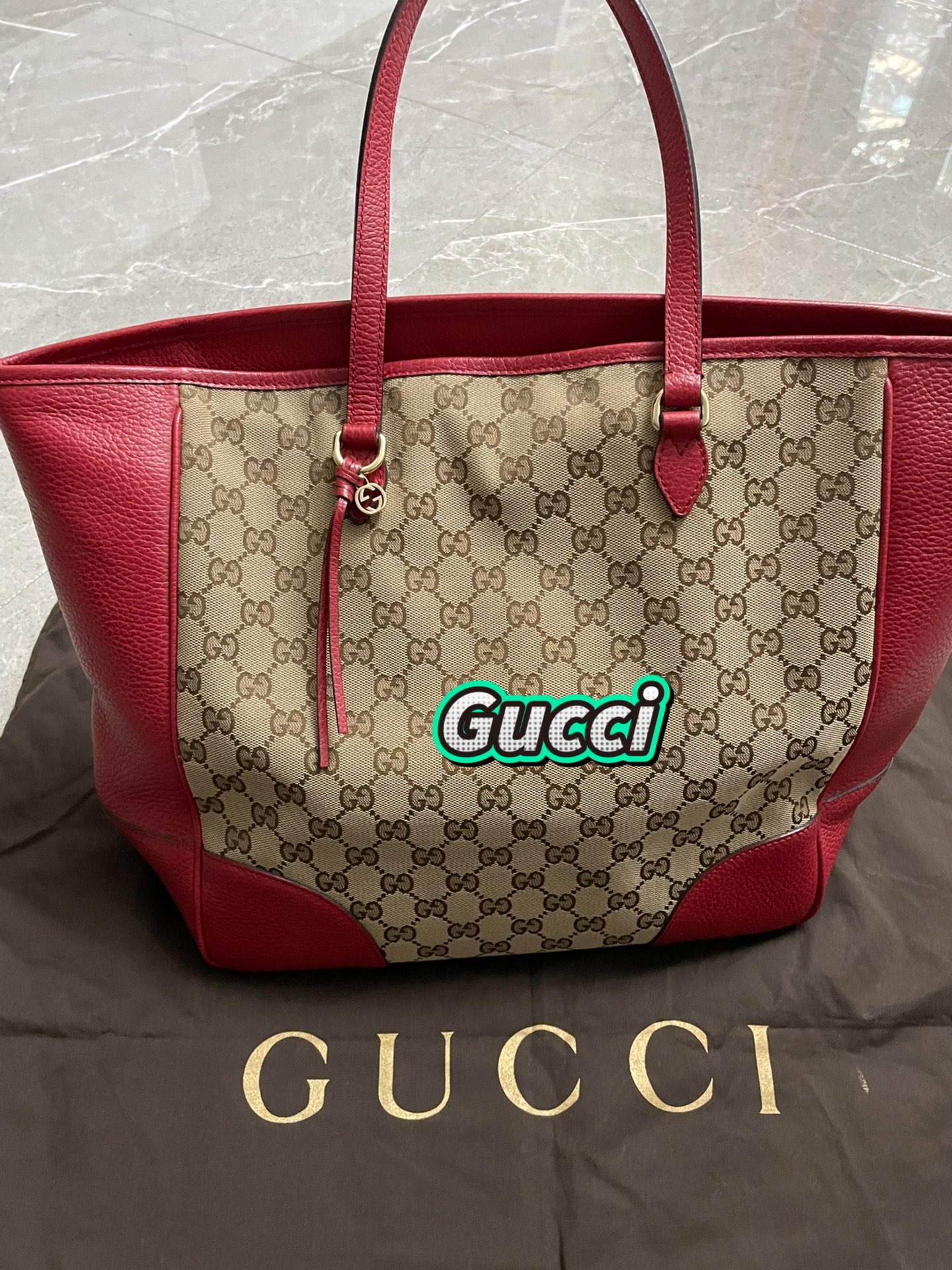 gucci古奇托特包