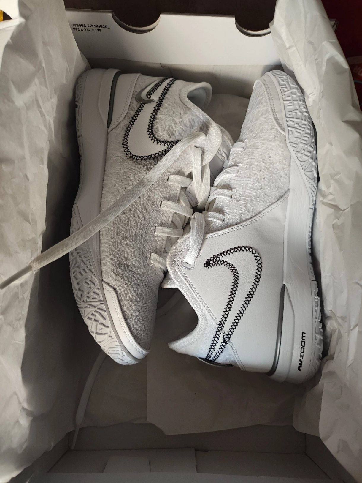 custom review-Nike Zoom LeBron Nxxt Gen Ep 'White Metallic Silver'