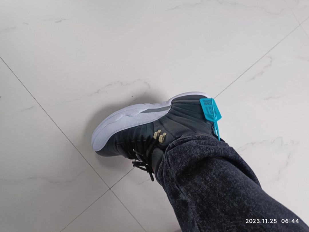 custom review-JORDAN Air Джордан 12 Винтажные баскетбольные кроссовки High Топ Унисекс