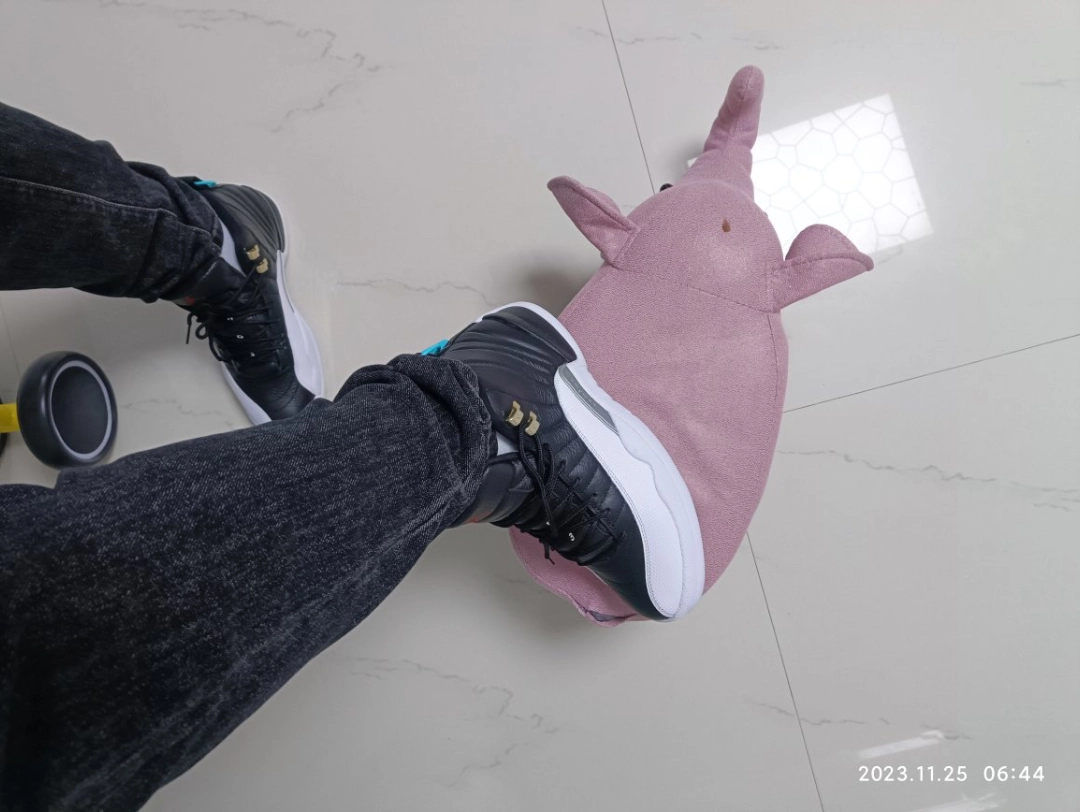 custom review-JORDAN Air Джордан 12 Винтажные баскетбольные кроссовки High Топ Унисекс