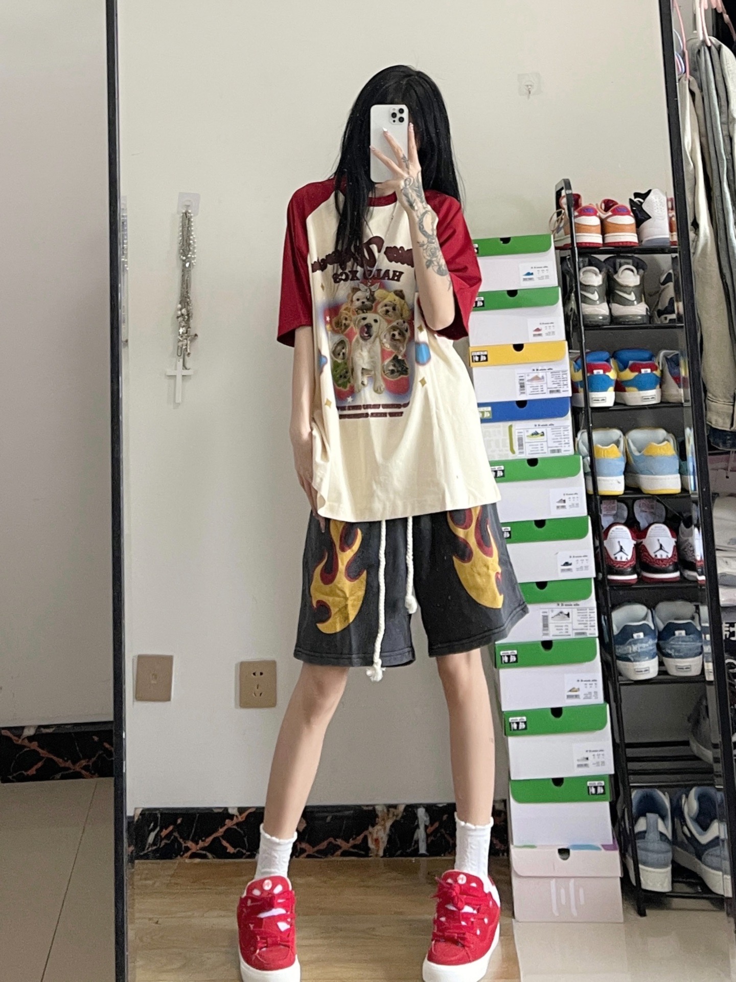 一身红真的太喜欢啦!