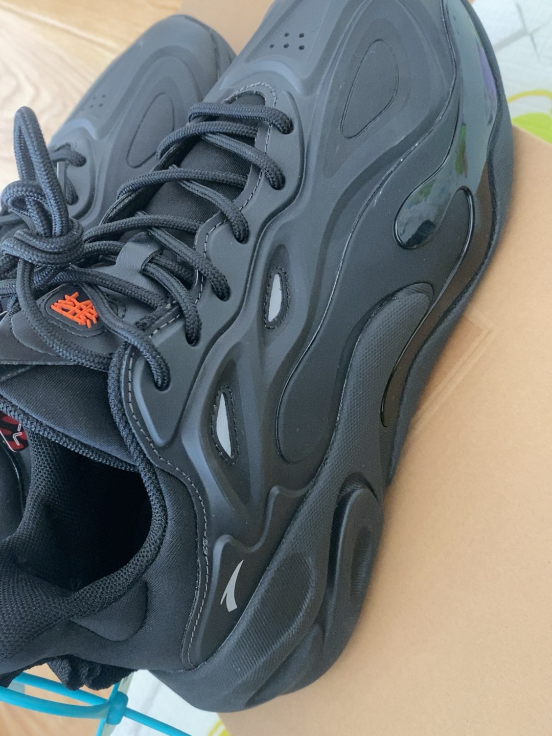 custom review-Anta Chao Worship 2.0 Cushioning Anti Slip And Wear Resistant Low Top Sports Casual Shoes Men's Black Gray
