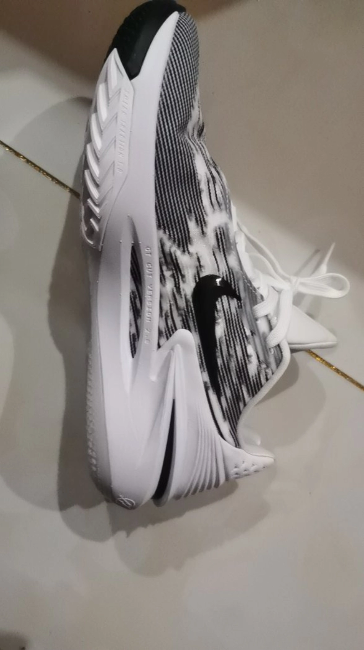 custom review-Nike Air Zoom GT Cut 2 EP White Black
