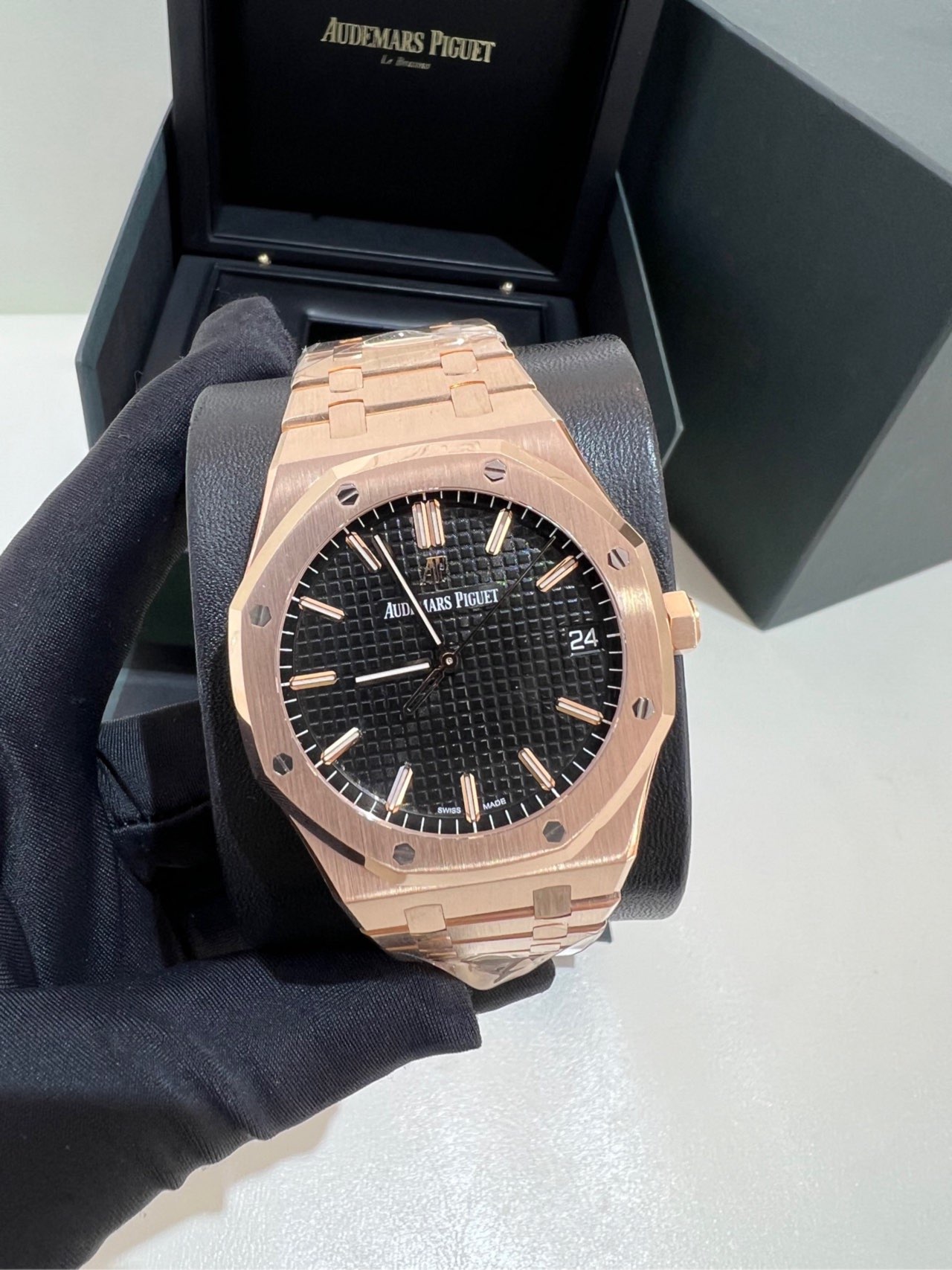 爱彼皇家橡树15500or全金黑盘