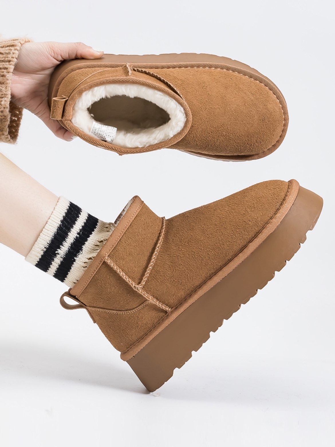 回力鞋pr,送北方闺蜜款雪地靴,搭配实拍在图二