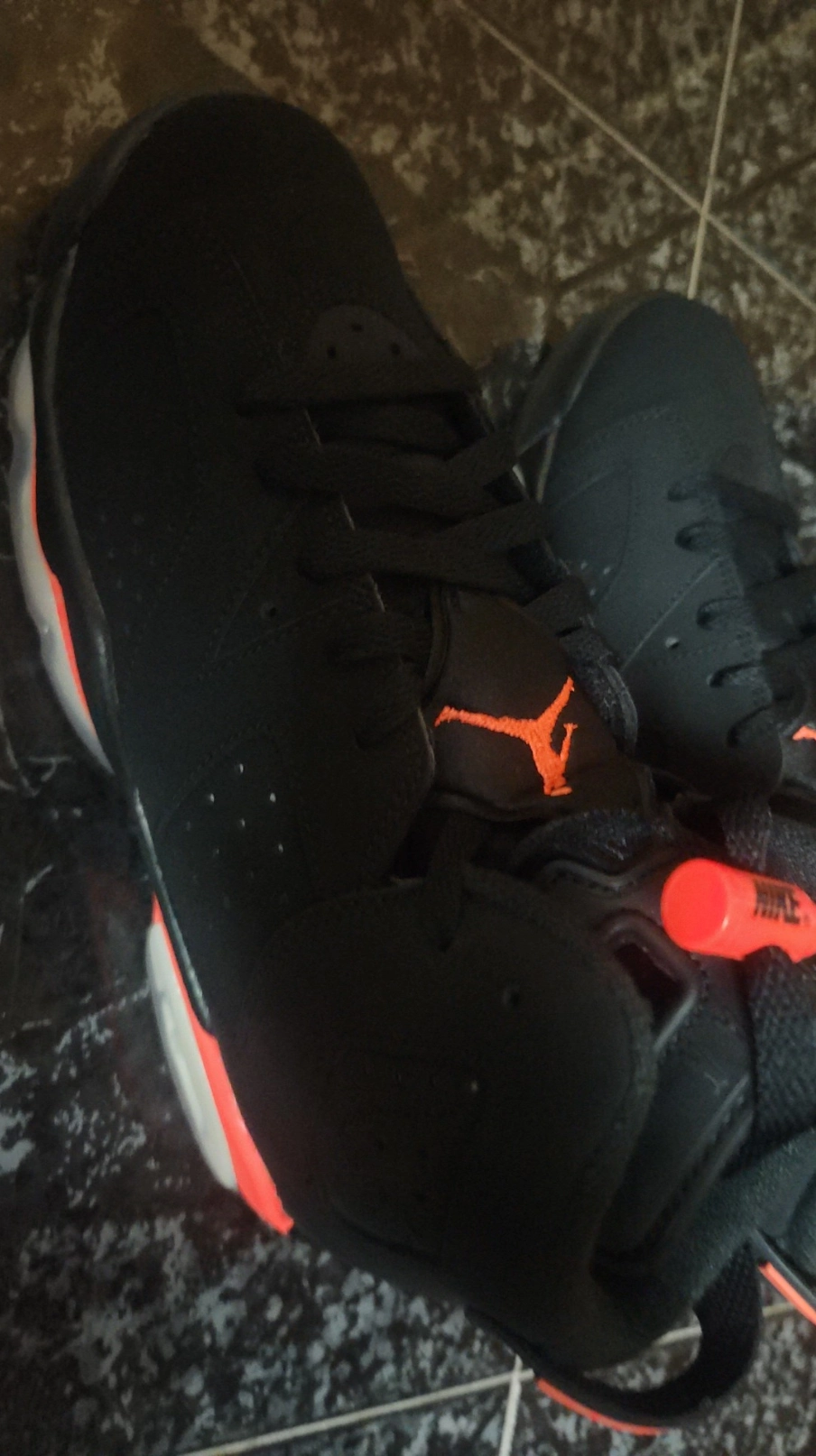 custom review-Jordan 6 Retro Black Infrared 2019 GS