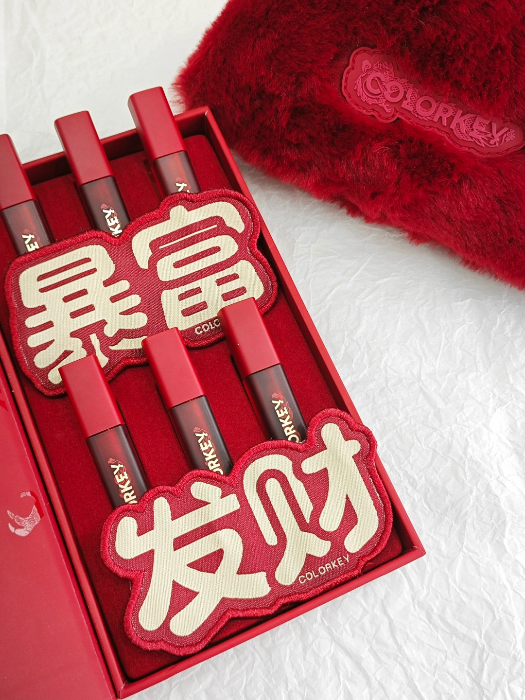 新品!珂拉琪灵龙系列唇露礼盒!